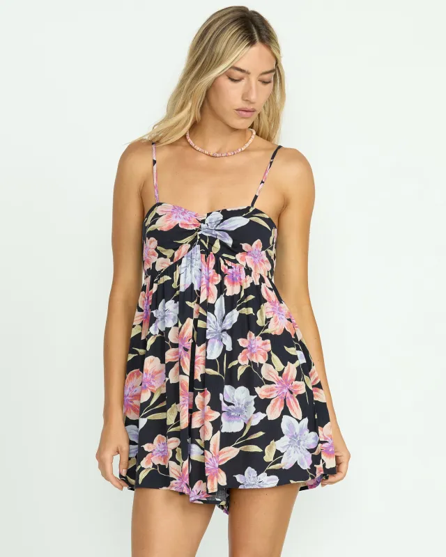 Star Glow Romper - Black Multi sold by Billabong