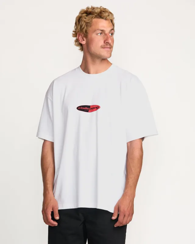 Split Pill OG Tee - White sold by Billabong