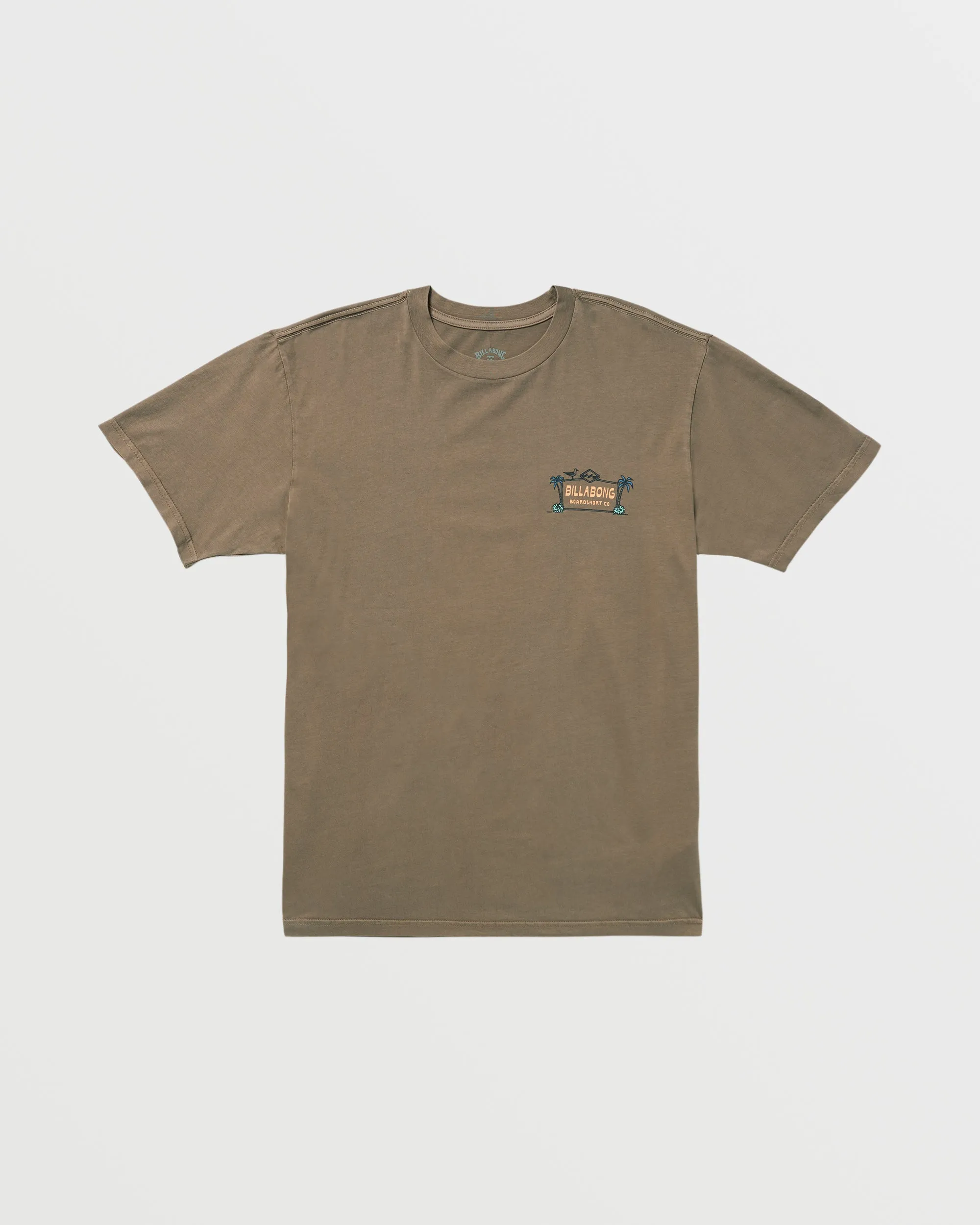 No Vacancy Premium Wave Wash Tee - Brown sold by Billabong product image thumbnail 3