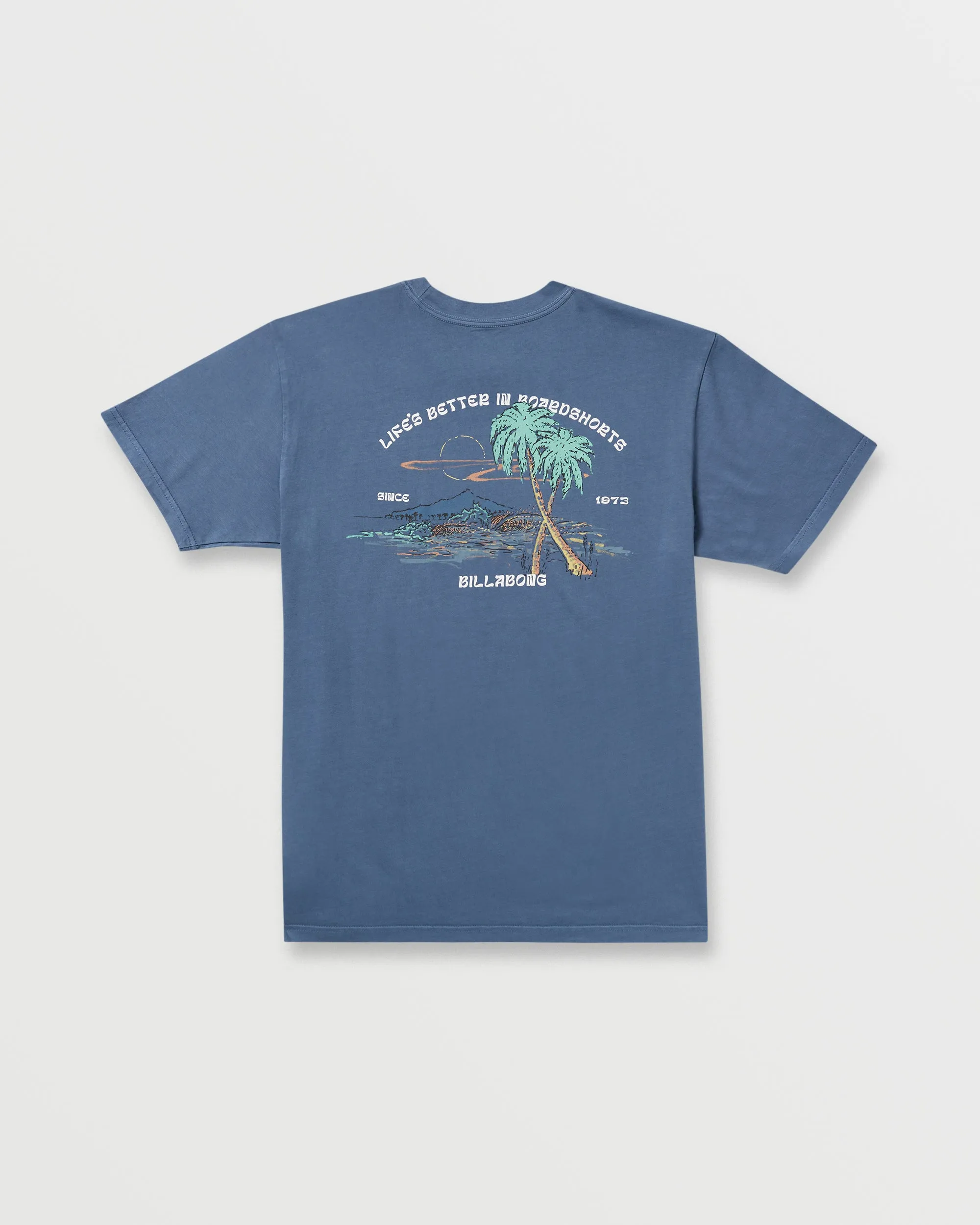 Better Premium Wave Wash Short Sleeve T-Shirt - Deep Blue sold by Billabong product image thumbnail 4