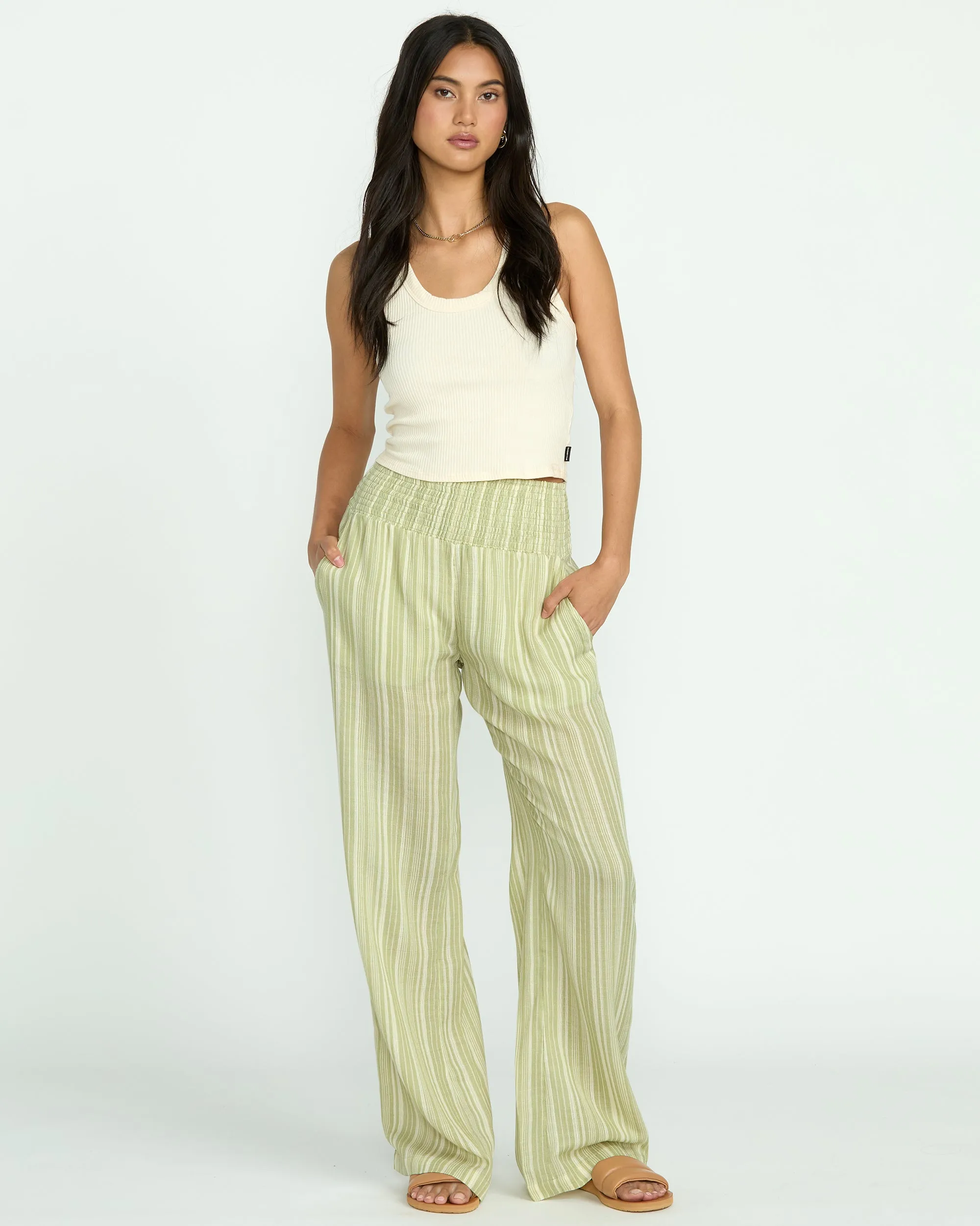New Waves 2 Elastic Waist Pants - Avocado sold by Billabong product image thumbnail 4