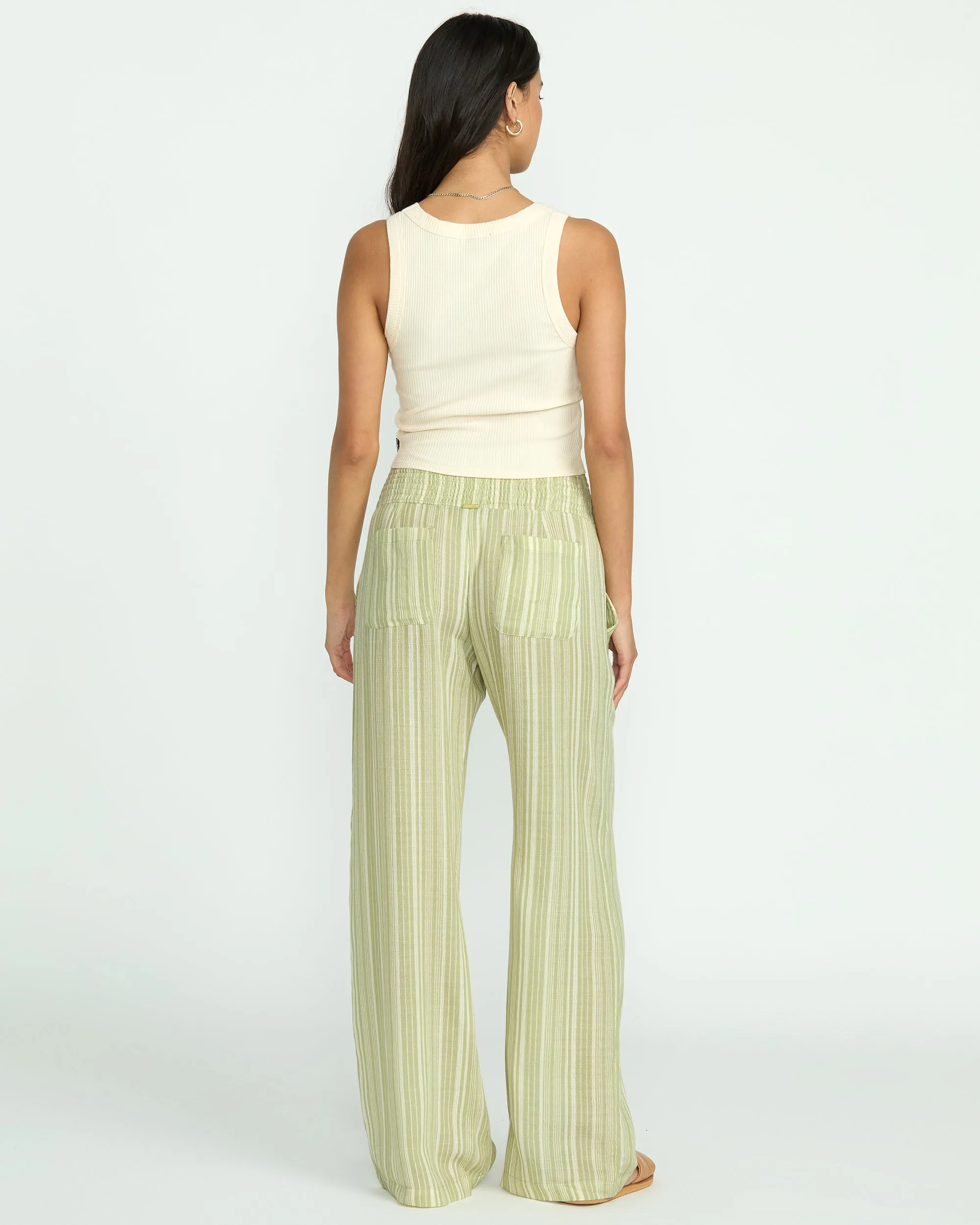 New Waves 2 Elastic Waist Pants - Avocado sold by Billabong product image thumbnail 2