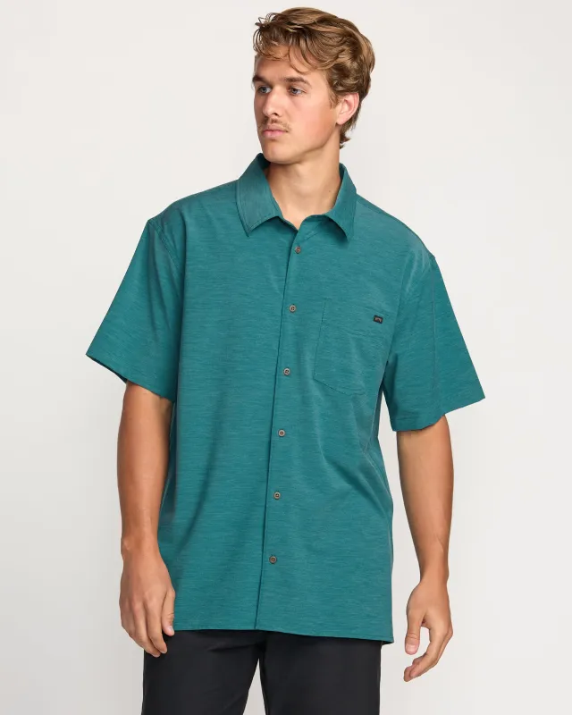 Surftrek Transit Short Sleeve Shirt - Marine sold by Billabong