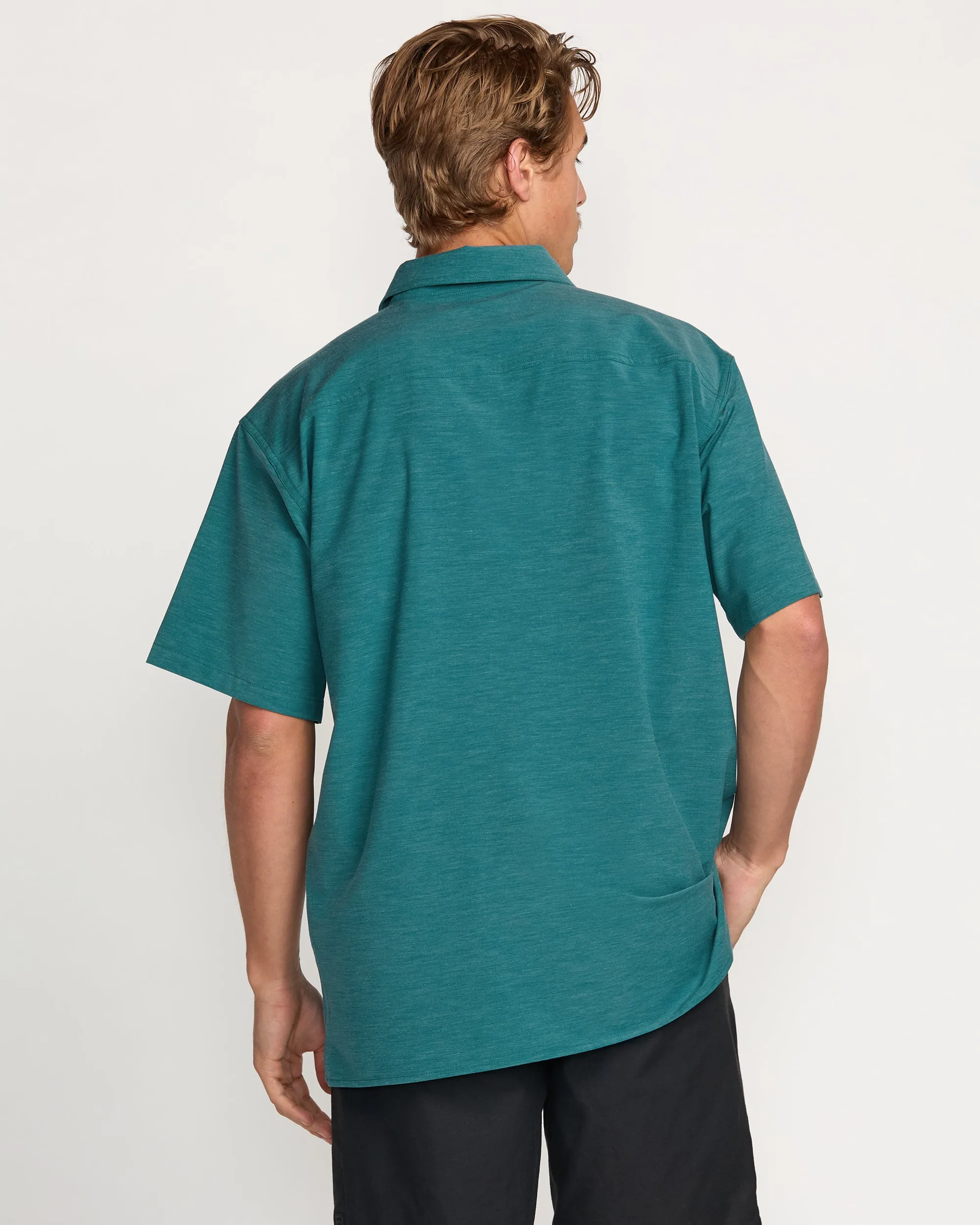 Surftrek Transit Short Sleeve Shirt - Marine sold by Billabong product image thumbnail 2