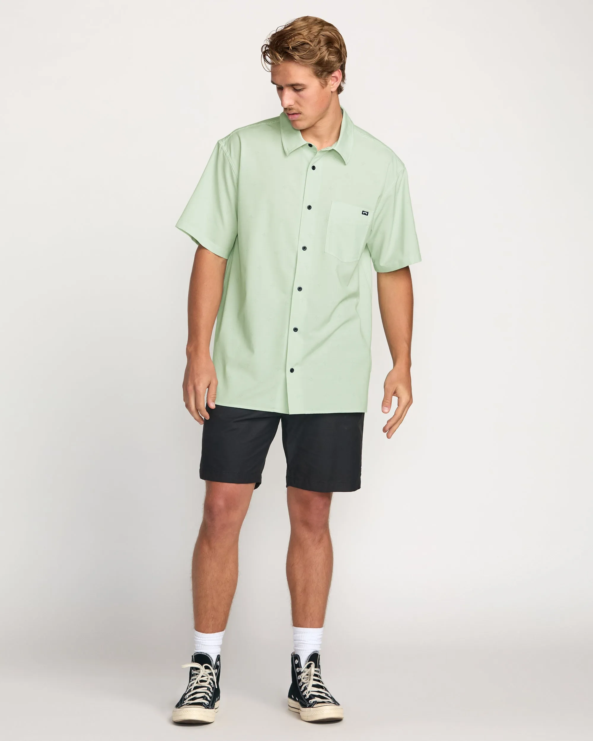 Surftrek Transit Short Sleeve Shirt - Seafoam sold by Billabong product image thumbnail 5