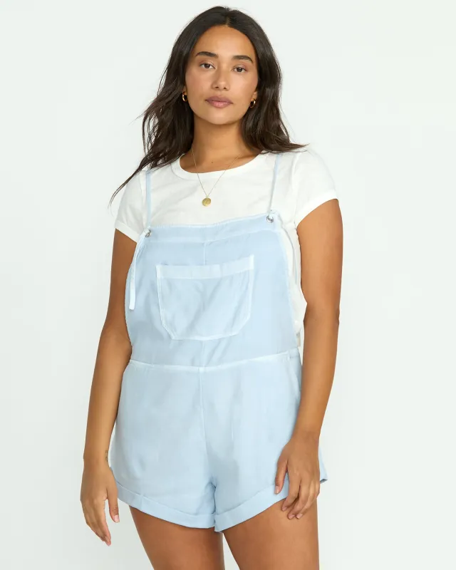 Wild Pursuit Romper - Washed Chambray sold by Billabong