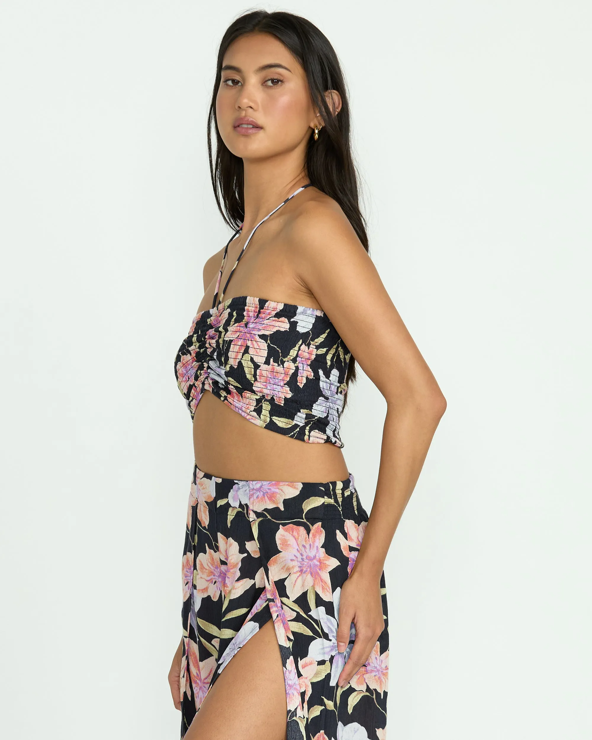 Summer Sunshine Crop Top - Black Multi sold by Billabong product image thumbnail 3
