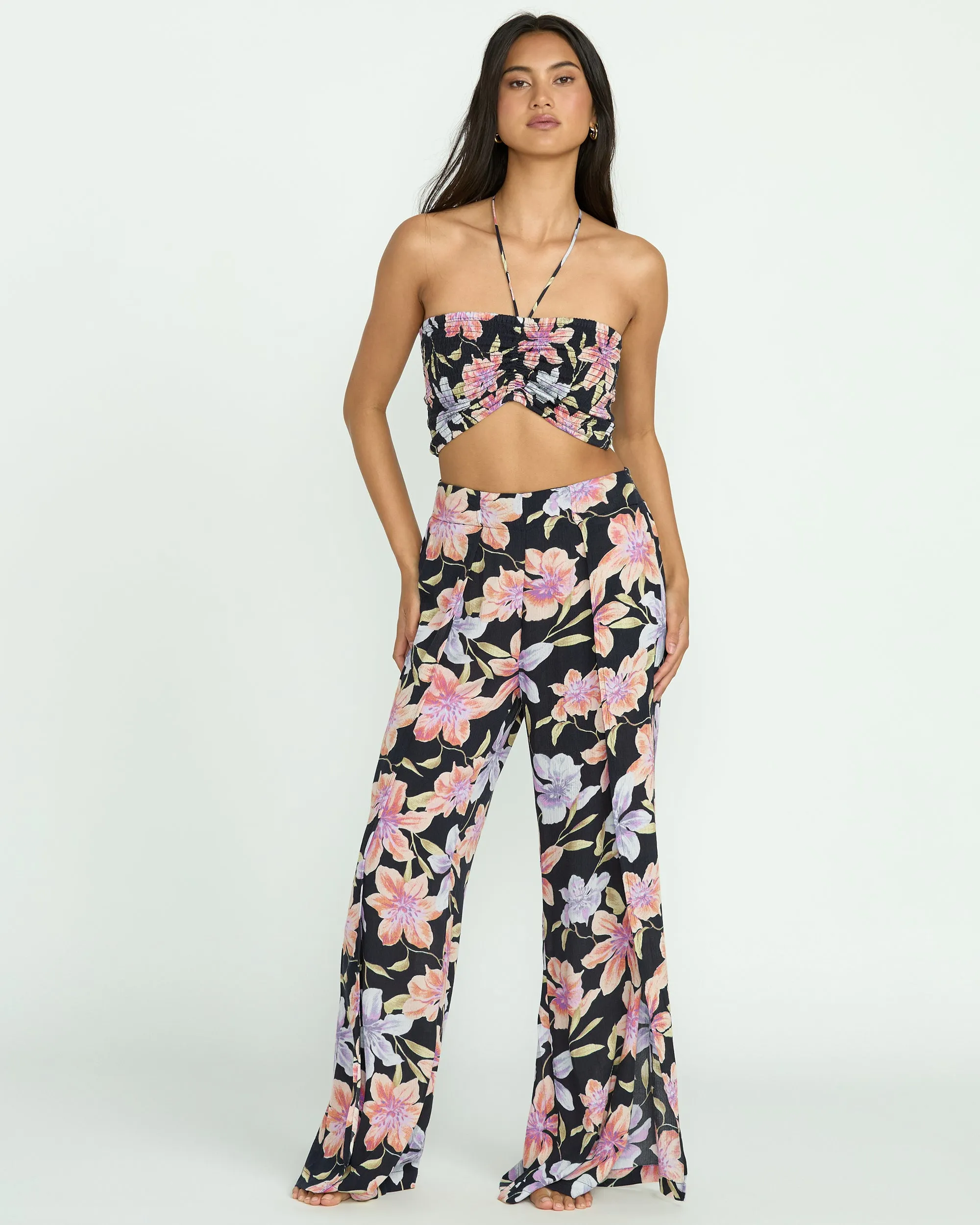 Summer Sunshine Crop Top - Black Multi sold by Billabong product image thumbnail 4