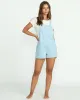 Beach Crush Denim Shortalls - Salt Blue sold by Billabong