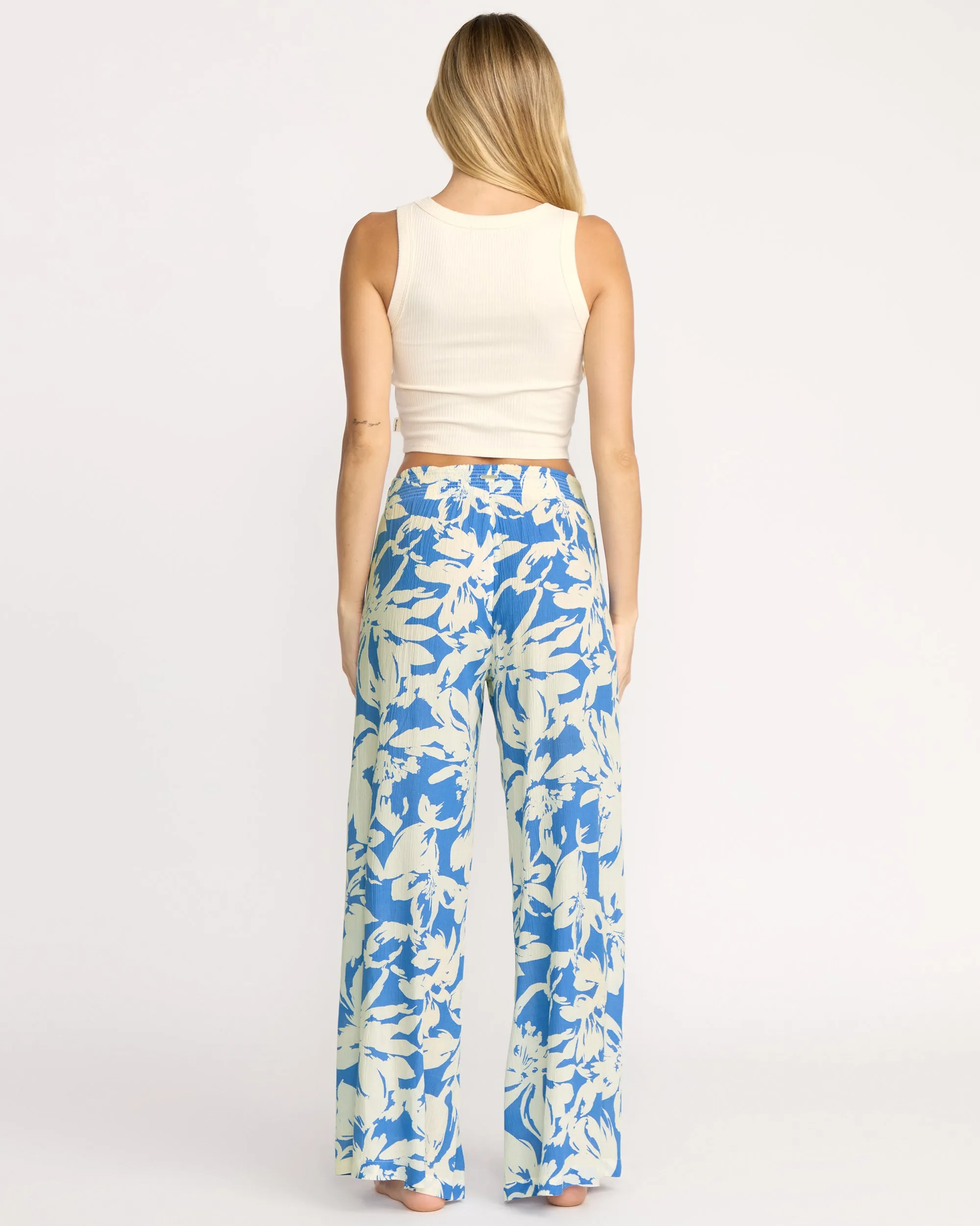Split Spirit Elastic Waist Pants - True Blue sold by Billabong product image thumbnail 2
