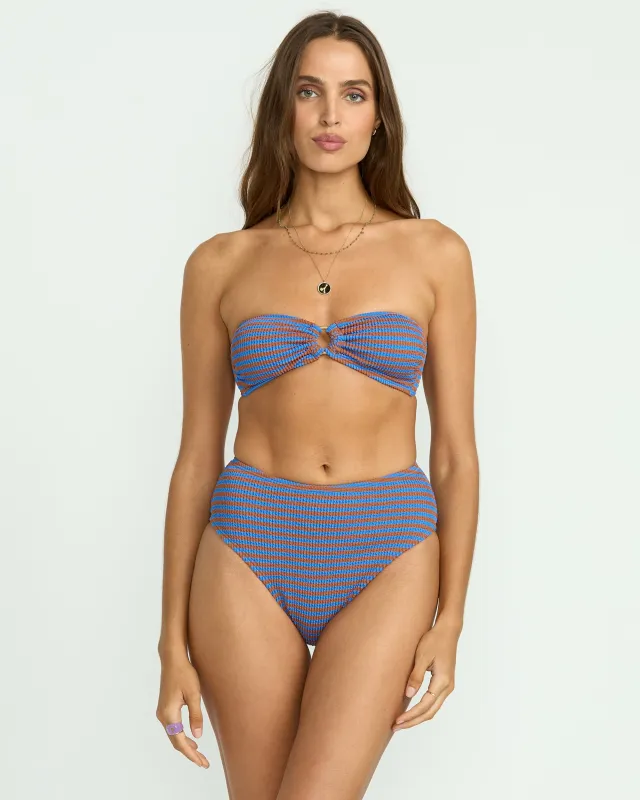Summer High Stripe Rio Bandeau Bikini Top - Multi sold by Billabong