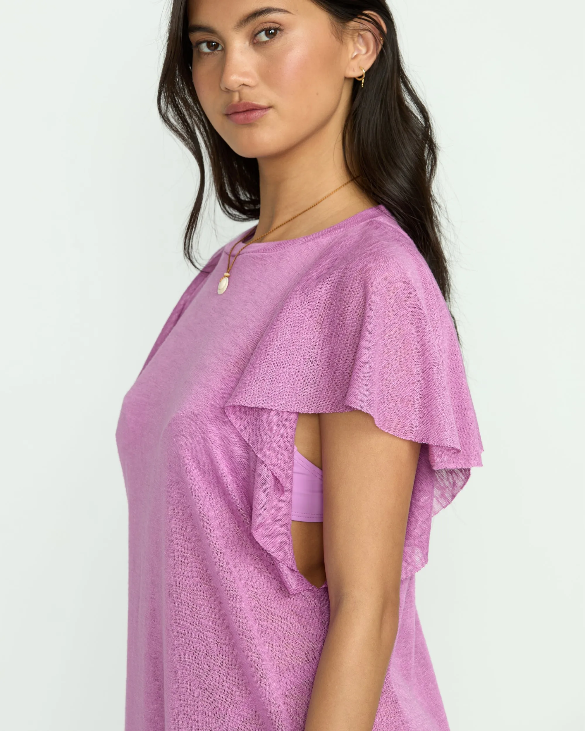 Out For Waves Coverup Dress - Bright Rose sold by Billabong product image thumbnail 5