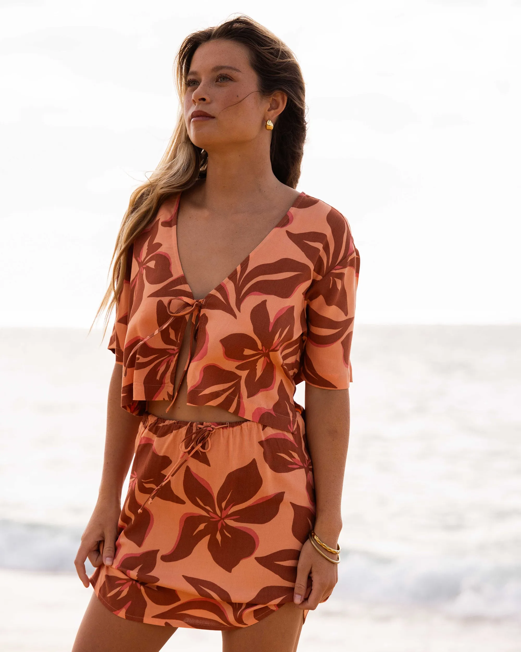 Sunflower Skirt - Apricot sold by Billabong