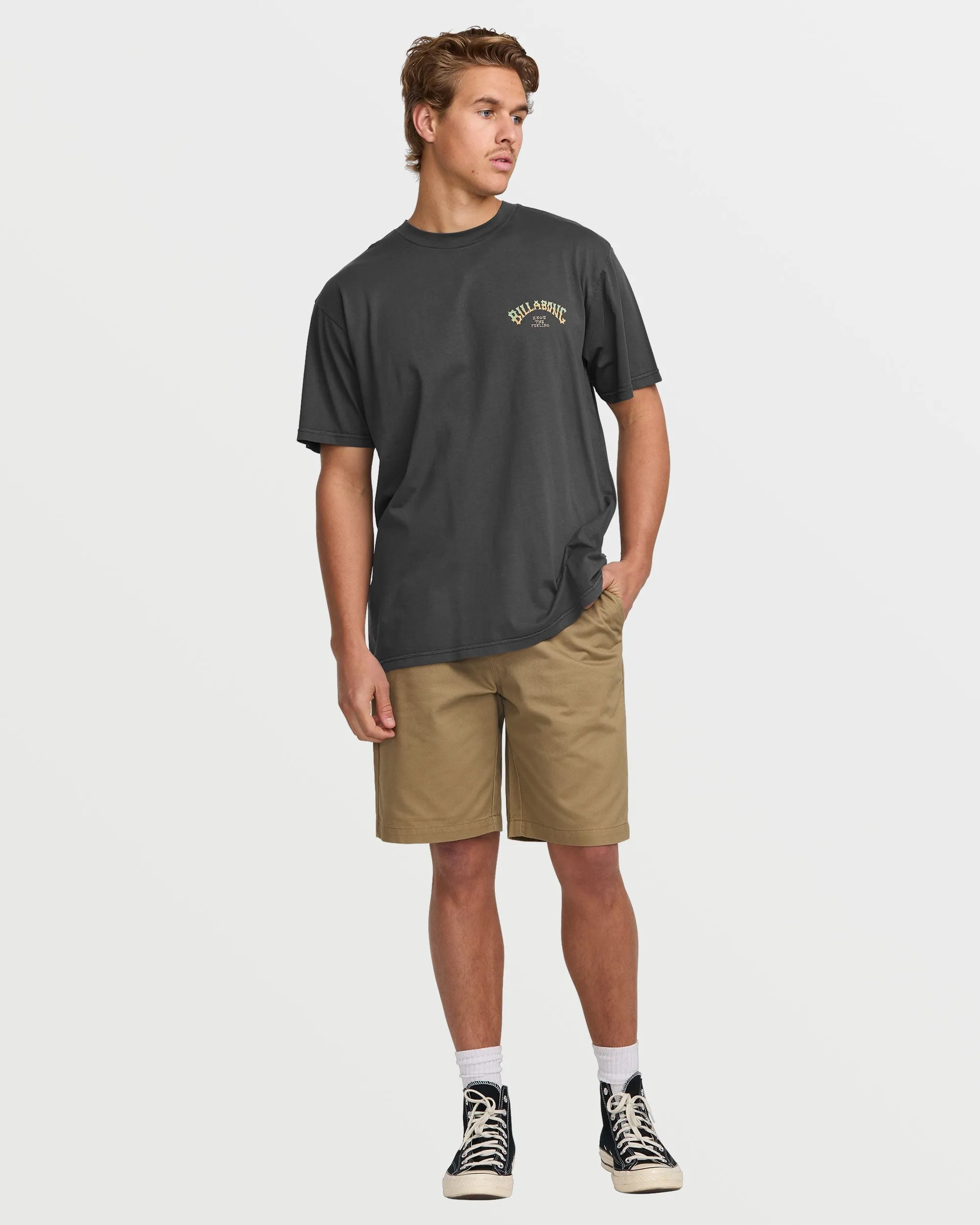 Hack Premium Wave Wash Tee - Washed Black sold by Billabong product image thumbnail 5