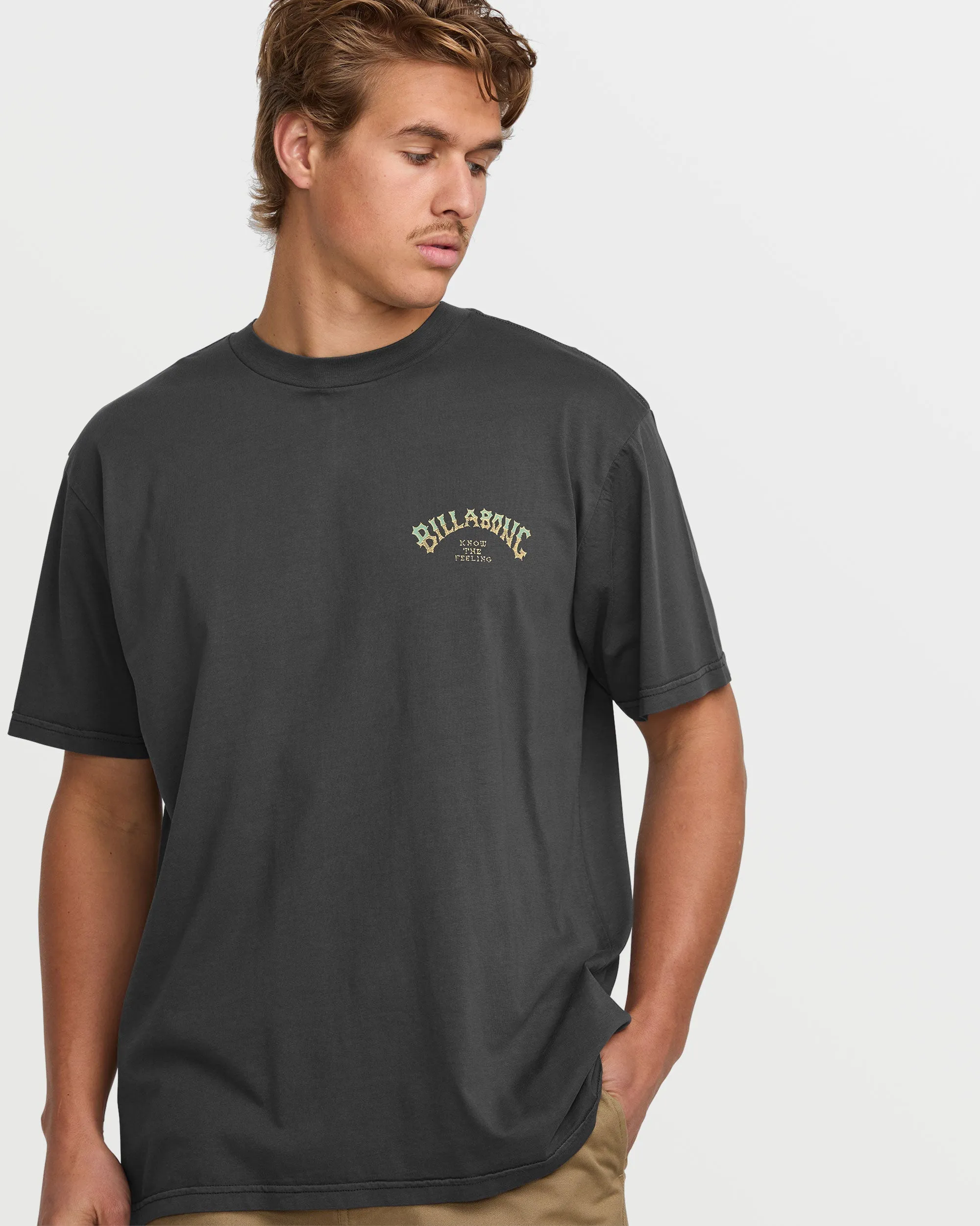 Hack Premium Wave Wash Tee - Washed Black sold by Billabong product image thumbnail 4