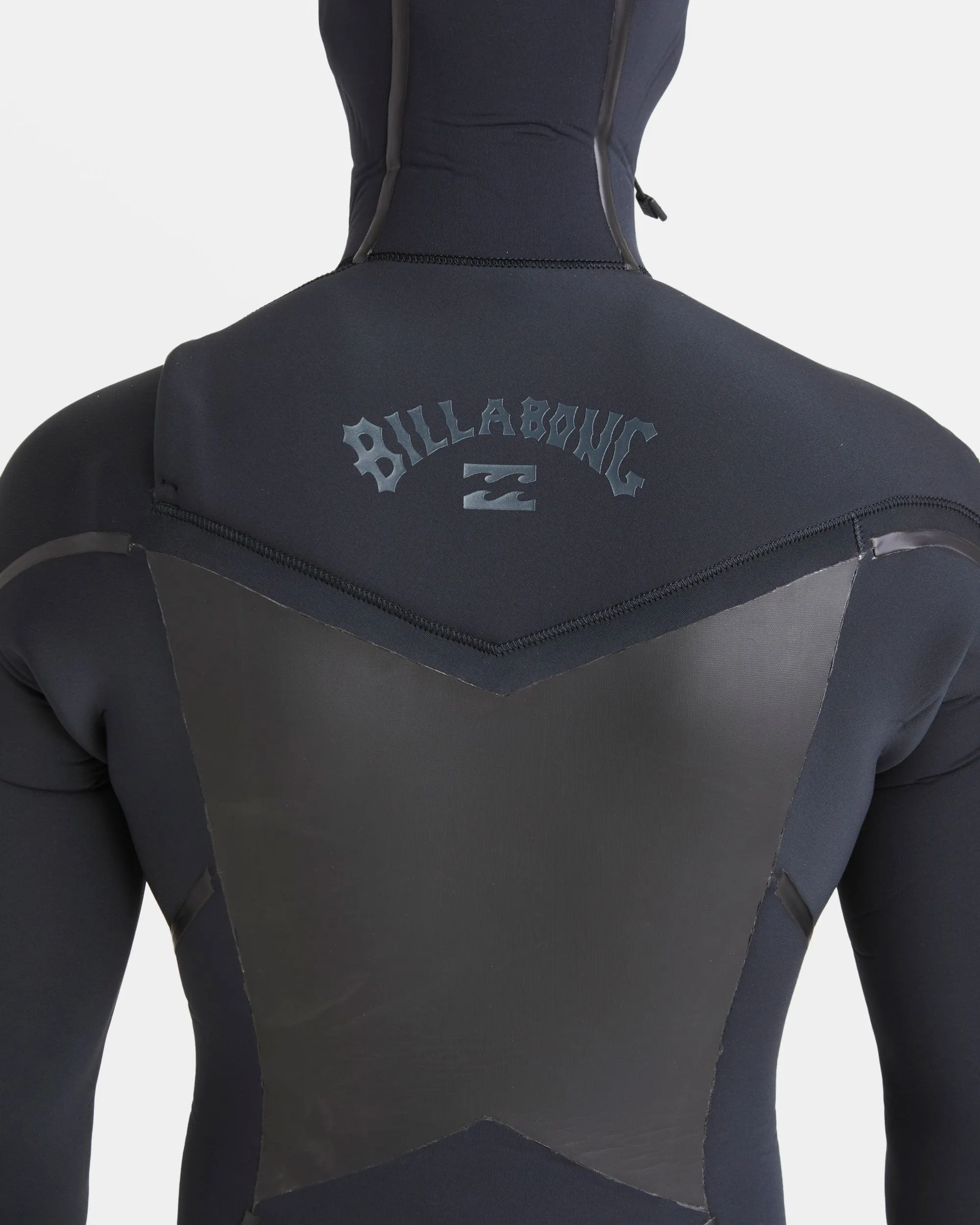 5/4mm Absolute Natural+ Upcycler Welded Chest Zip Hooded Wetsuit - Black sold by Billabong product image thumbnail 3
