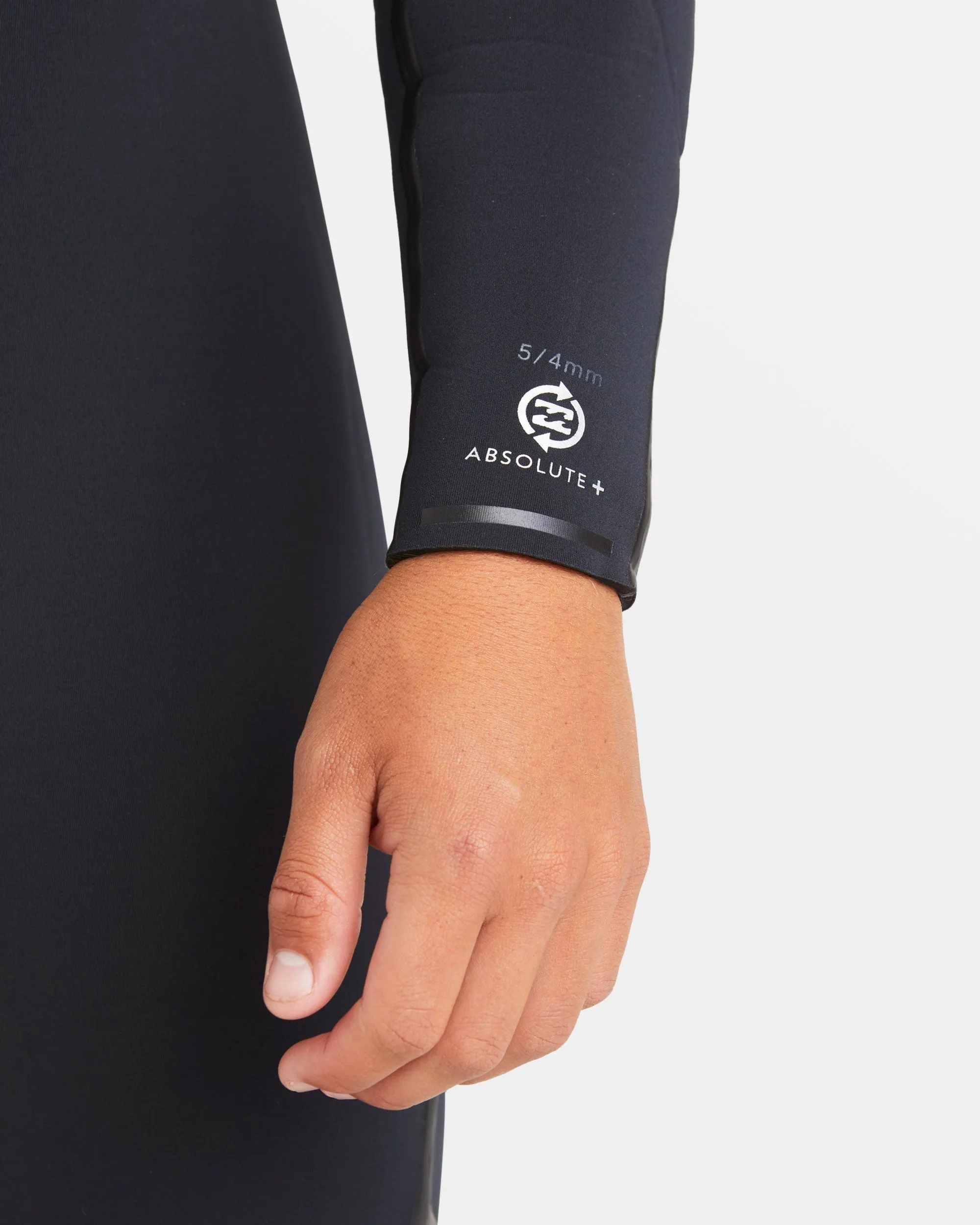 5/4mm Absolute Natural+ Upcycler Welded Chest Zip Hooded Wetsuit - Black sold by Billabong product image thumbnail 5