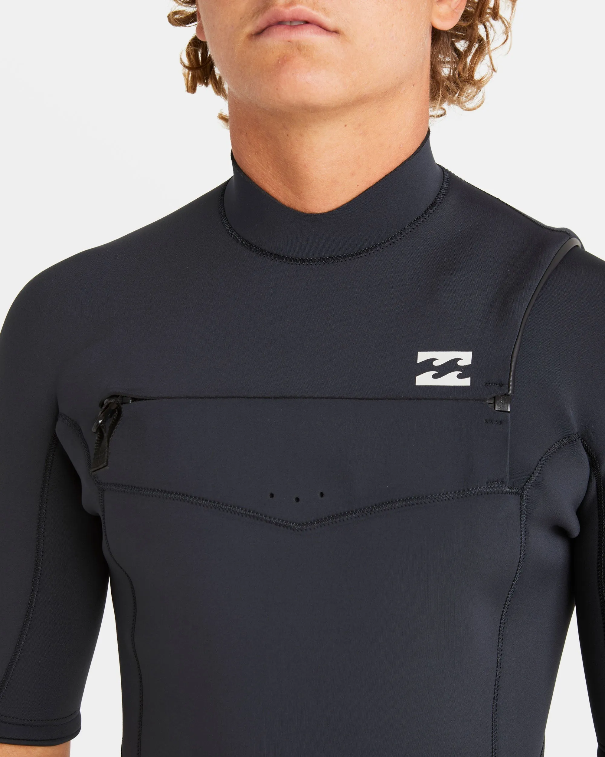2/2mm Absolute Natural Upcycler GBS Chest Zip Wetsuit - Black sold by Billabong product image thumbnail 3