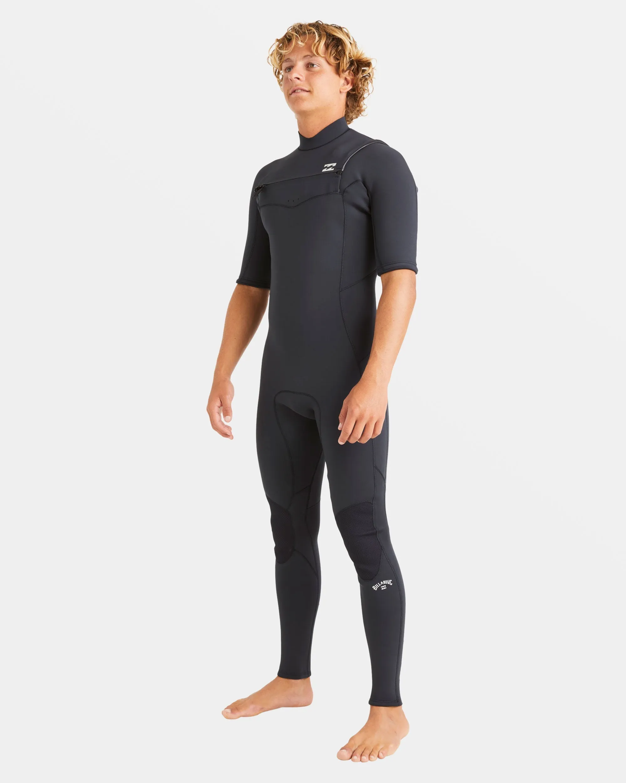 2/2mm Absolute Natural Upcycler GBS Chest Zip Wetsuit - Black sold by Billabong