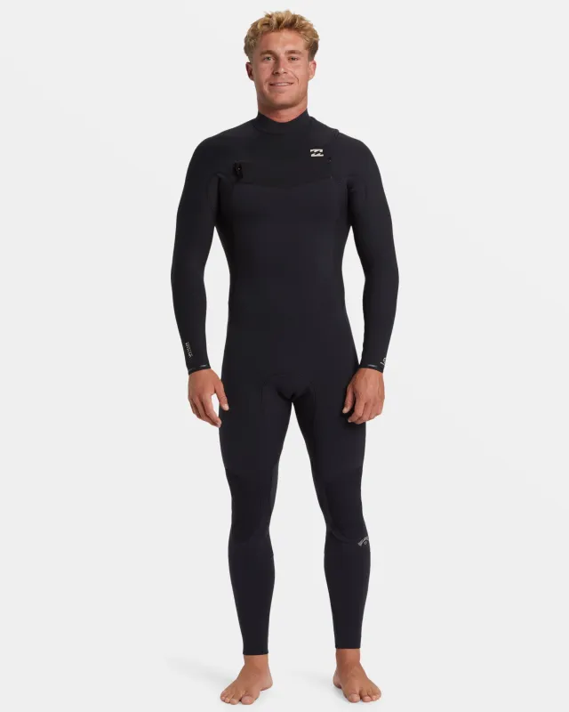 4/3mm Revolution Natural Upcycler GBS Chest Zip Wetsuit - Black sold by Billabong