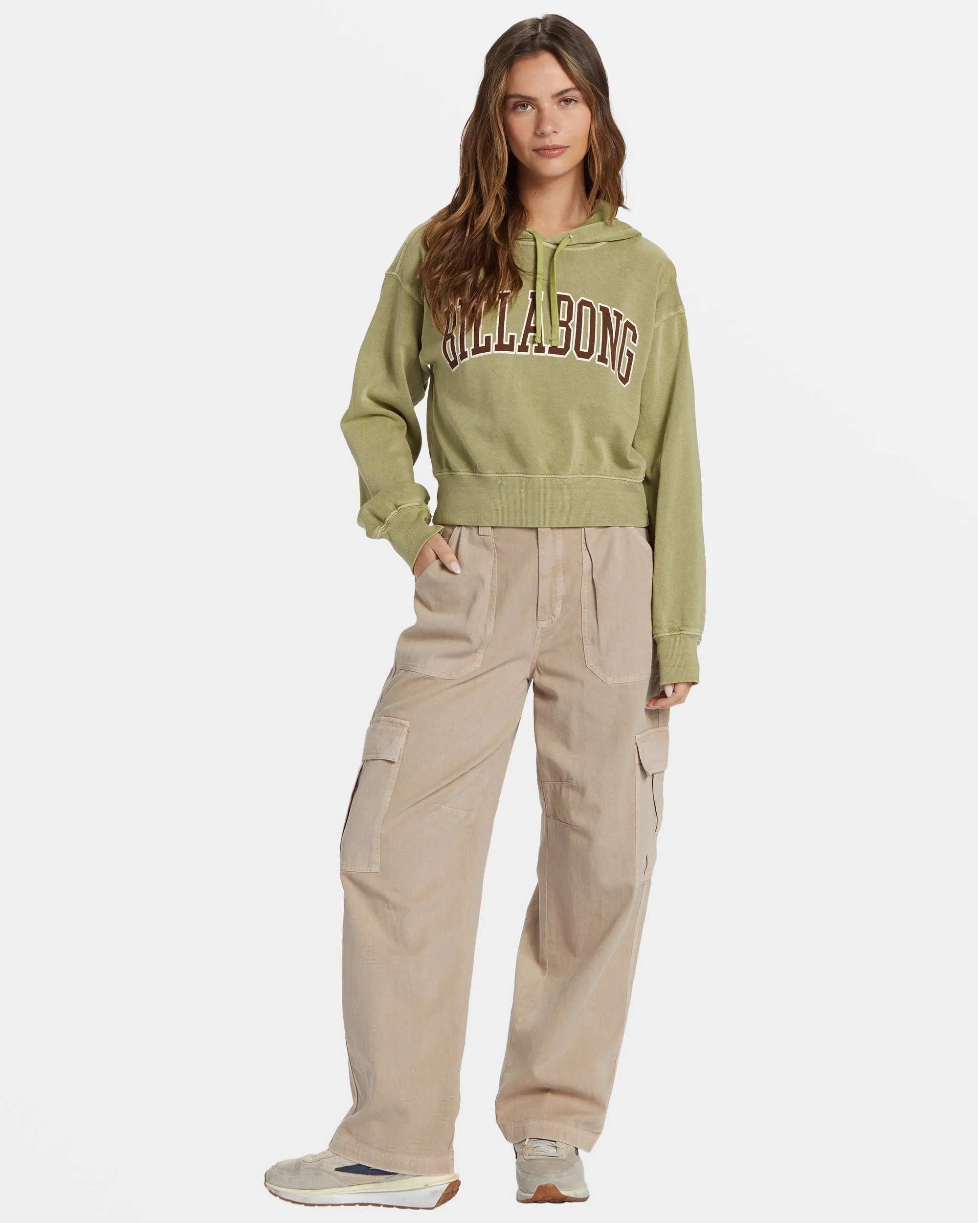 All Time Fleece Pullover Sweatshirt - Avocado sold by Billabong product image thumbnail 4