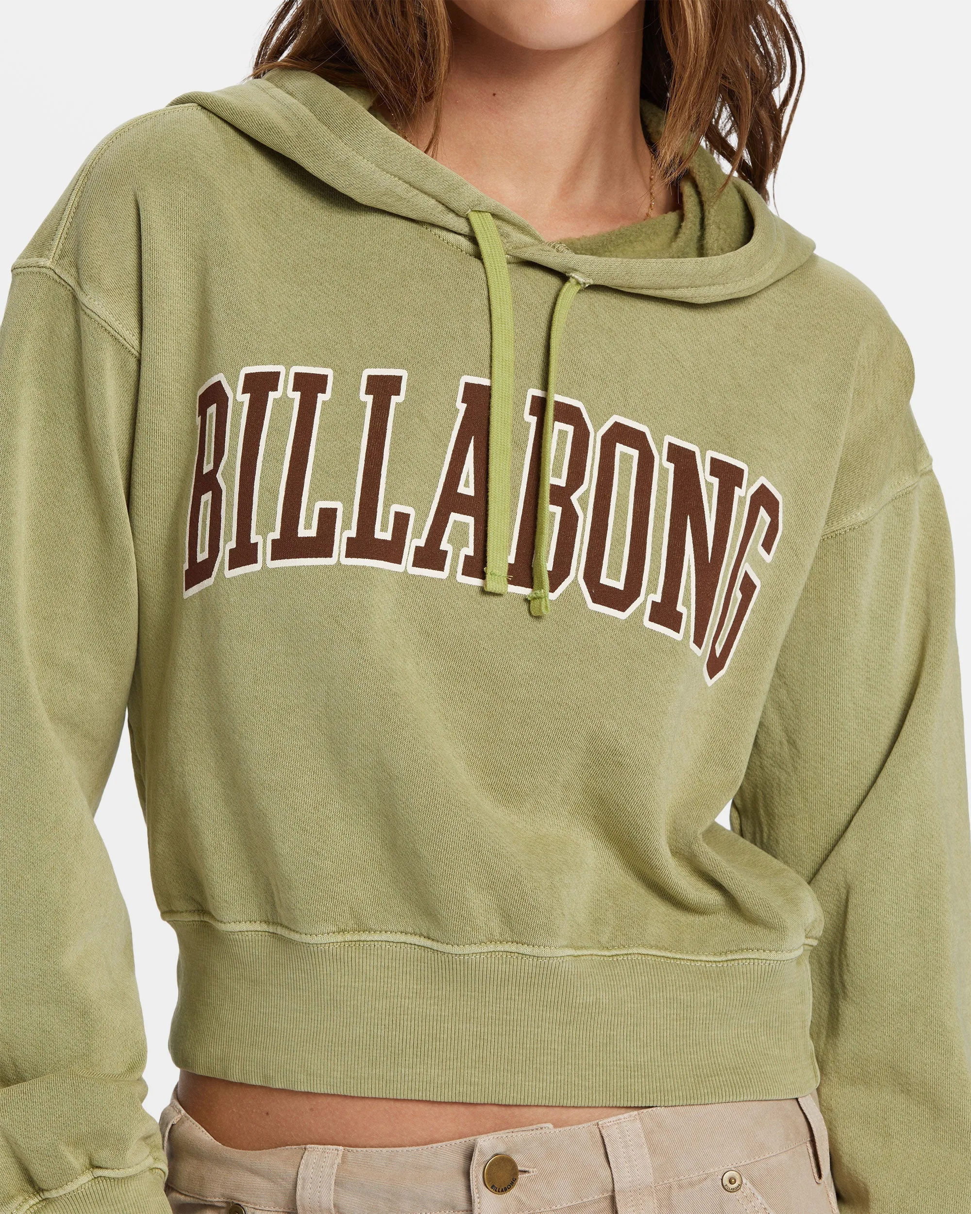 All Time Fleece Pullover Sweatshirt - Avocado sold by Billabong product image thumbnail 5