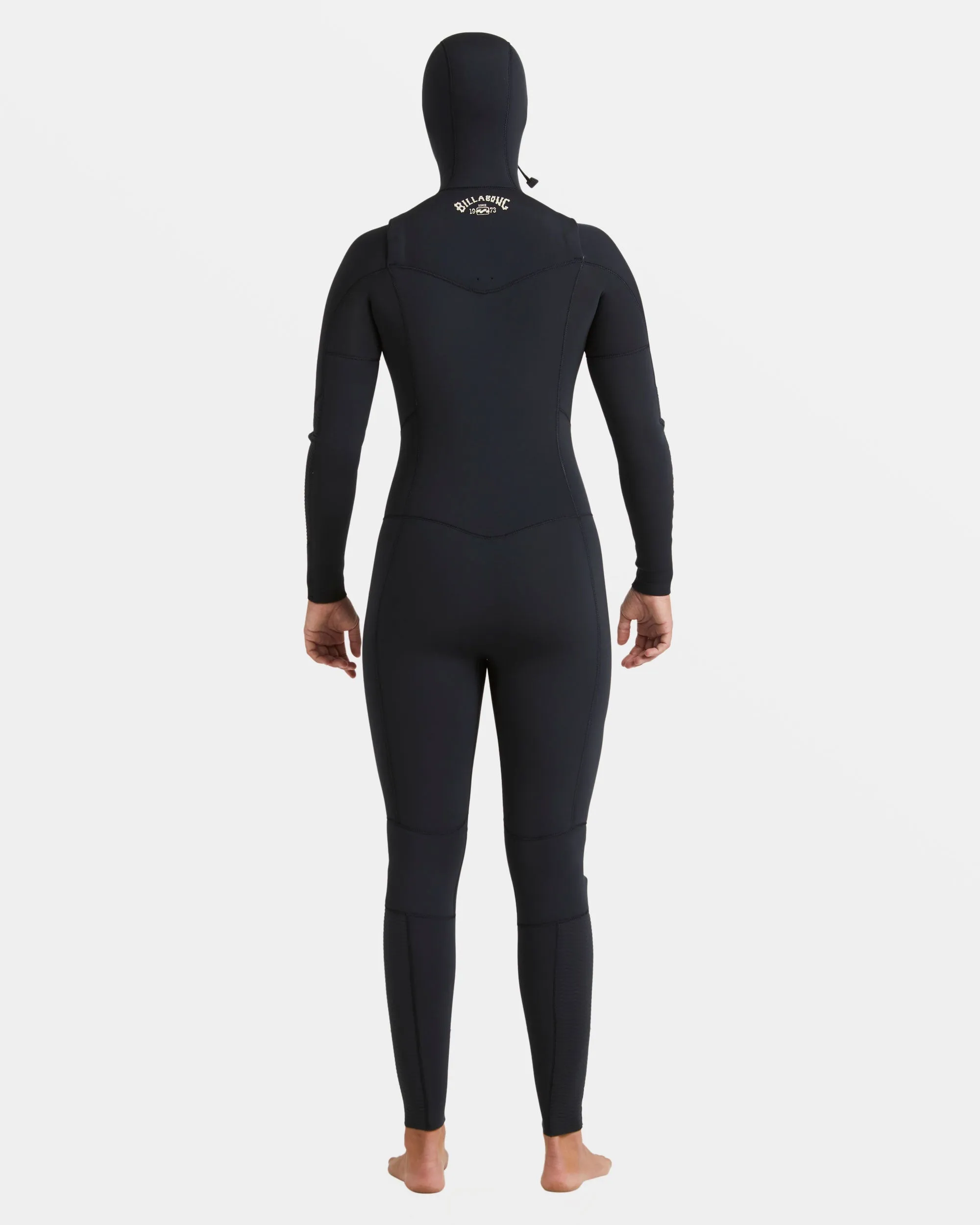 4/3mm Salty Dayz Natural Upcycler GBS Chest Zip Hooded Wetsuit - Black sold by Billabong product image thumbnail 2