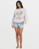 The Waves Crew Sweatshirt  - Amethyst Smoke sold by Billabong