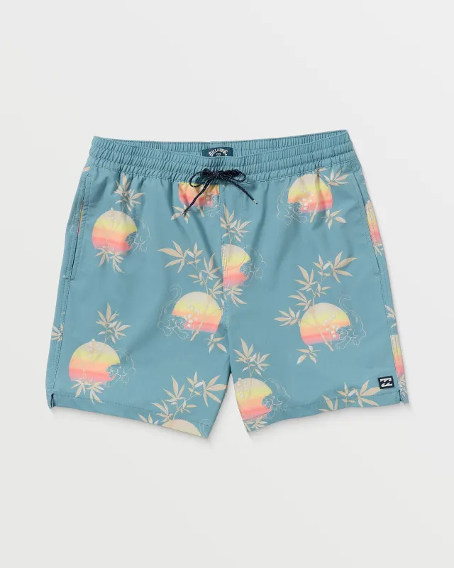 Good Times Laybacks 16" Trunks - Washed Blue sold by Billabong