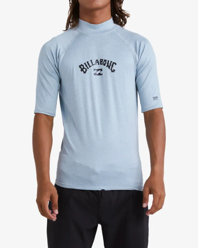 Arch Wave Performance Fit Tee - Smoke Blue Heather sold by Billabong