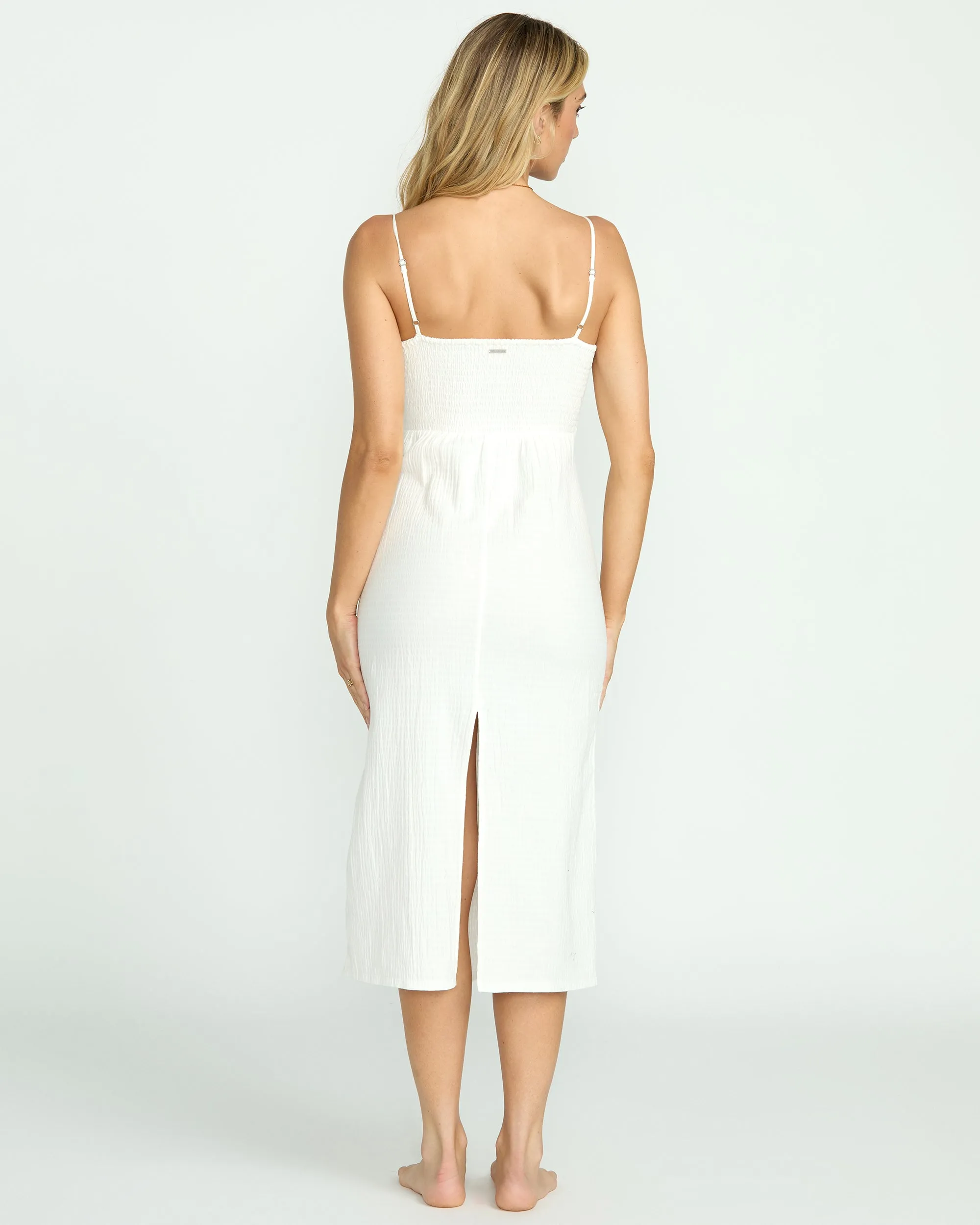 Crystal Clear Midi Dress - Salt Crystal sold by Billabong product image thumbnail 3