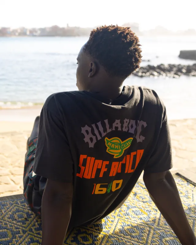 Billabong x Mami Wata Surf Africa Regular Tee - Washed Black made by Billabong