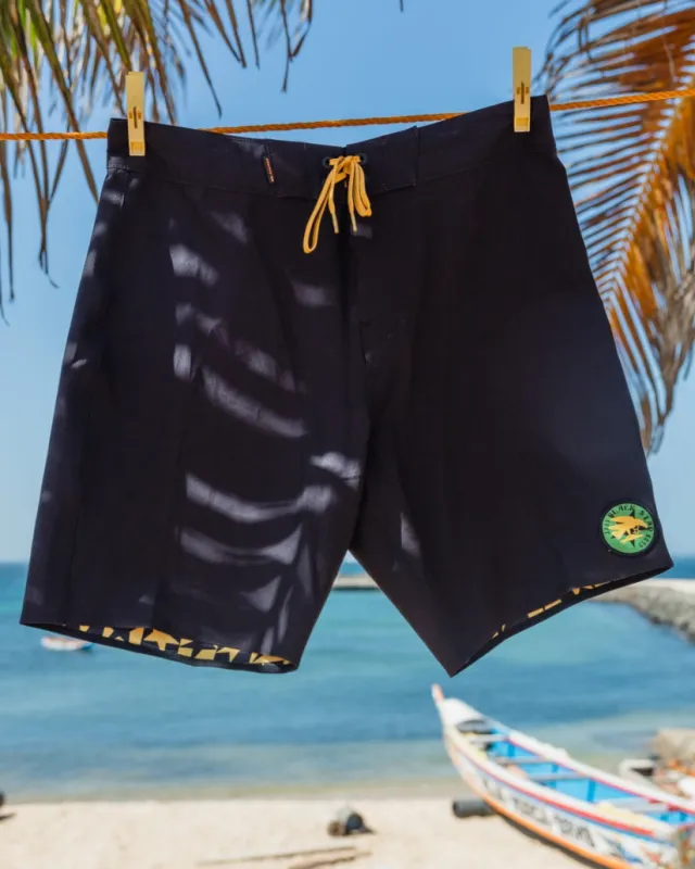 Billabong x Mami Wata Black Star Surf Pro Boardshorts - Black sold by Billabong