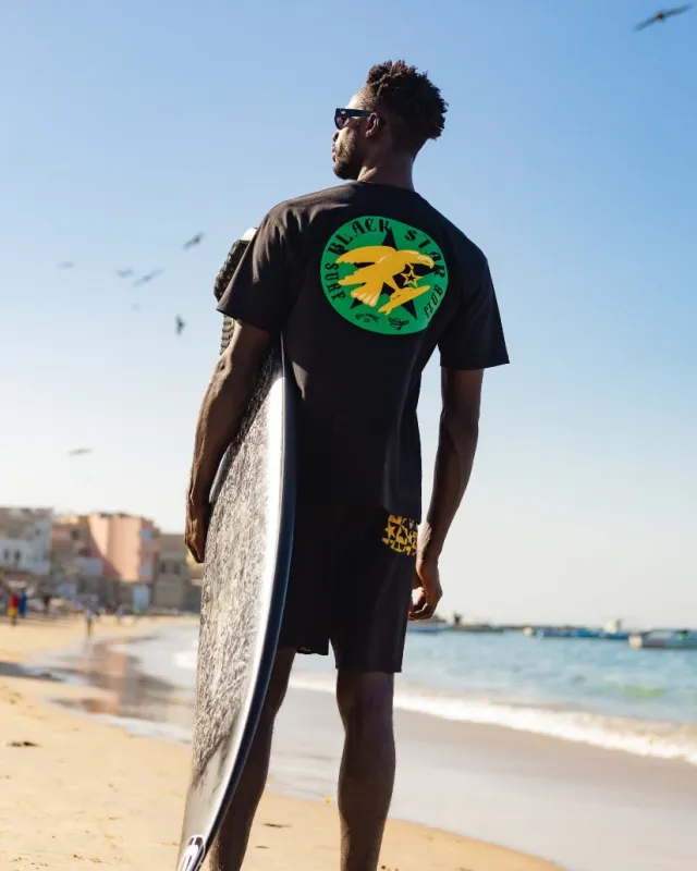 Billabong x Mami Wata Black Star Regular Tee - Black made by Billabong