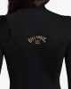 4/3mm Foil GBS Chest Zip Wetsuit - Black sold by Billabong