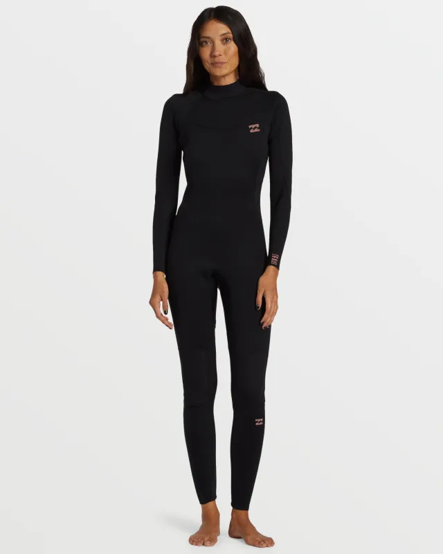 3/2mm Foil GBS Back Zip Wetsuit - Black sold by Billabong