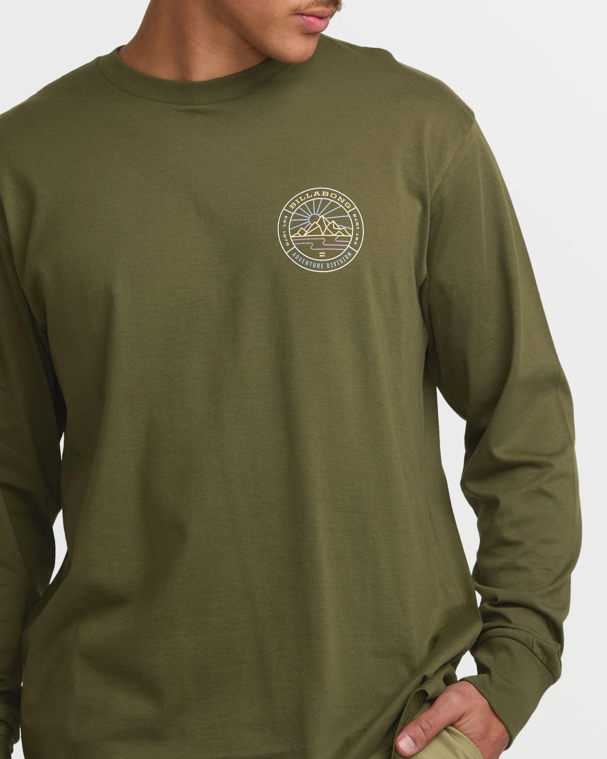 Rockies A/Div Long Sleeve Tee - Olive sold by Billabong product image thumbnail 4