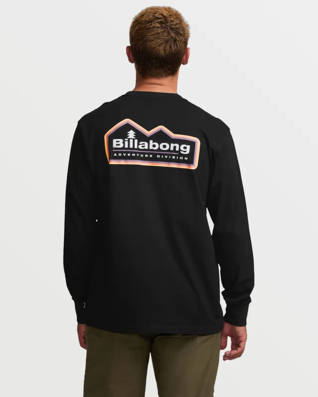 Range A/Div Long Sleeve Tee - Black made by Billabong