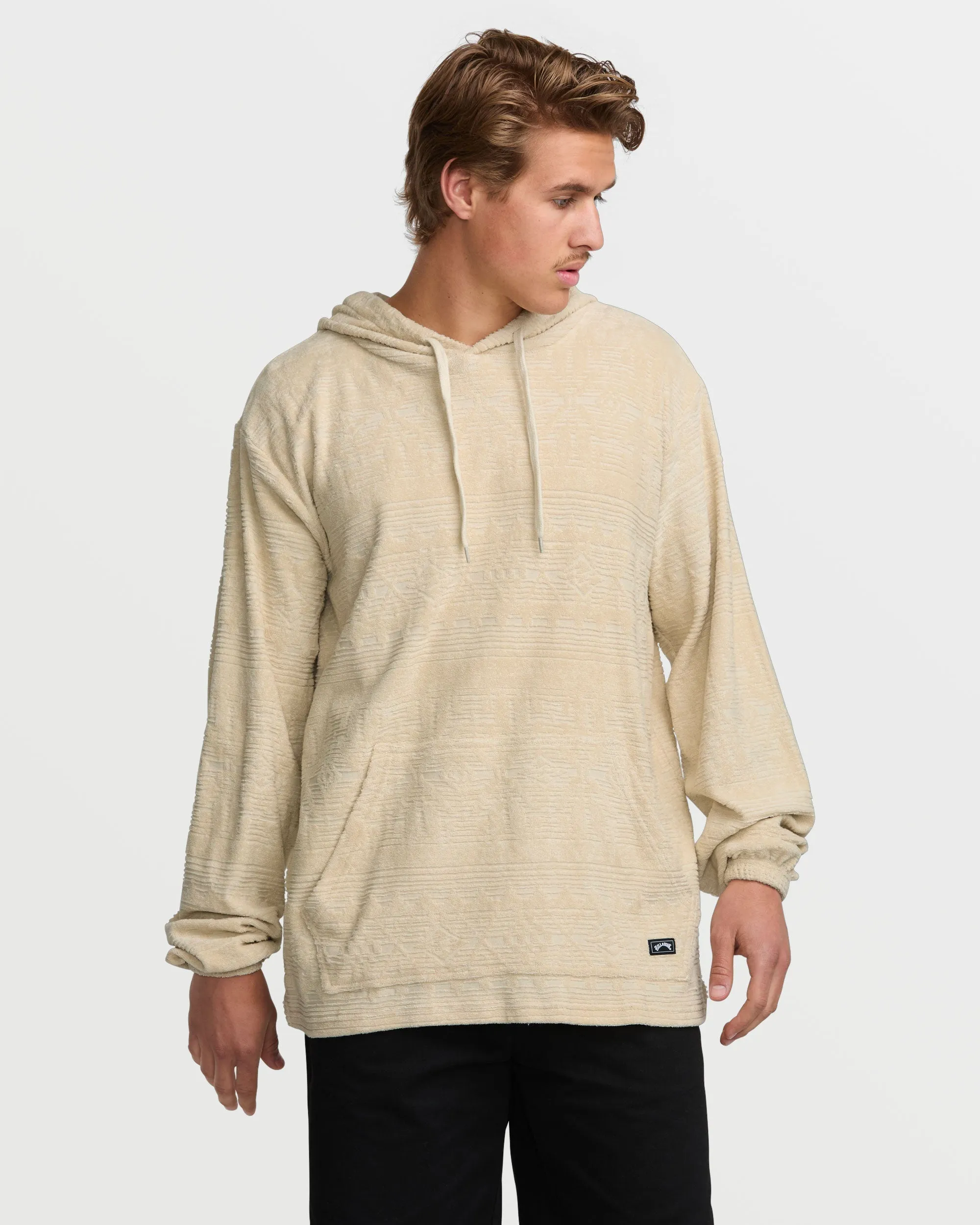 Flecker Jacquard Pullover Sweatshirt - Chino sold by Billabong