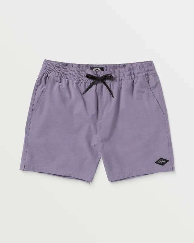 Every Other Day Laybacks 16" Trunks - Lavender sold by Billabong