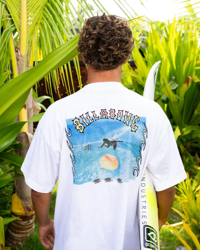R U Down OG Tee - White sold by Billabong