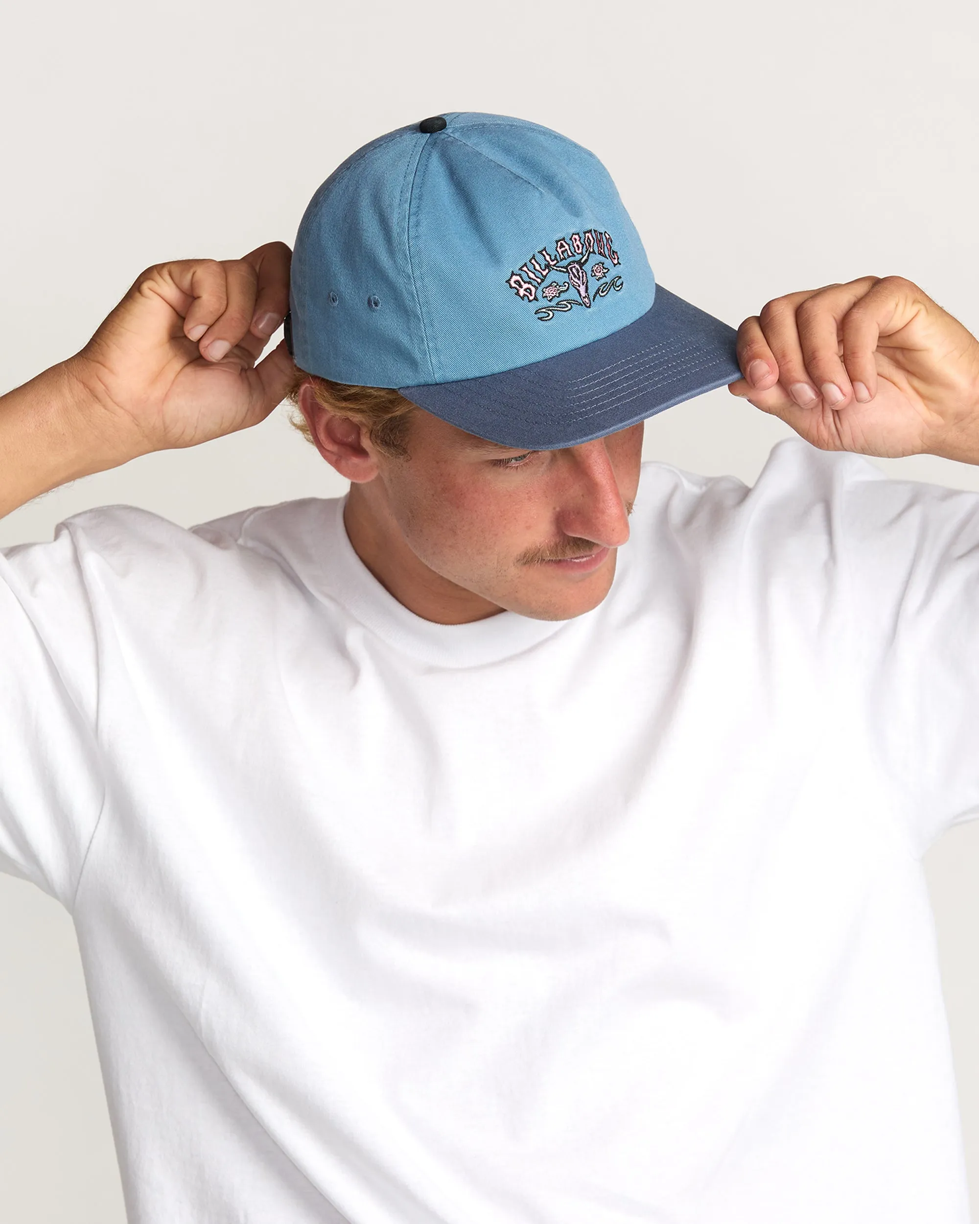 Occy Strapback Hat - Cloud Blue sold by Billabong product image thumbnail 3