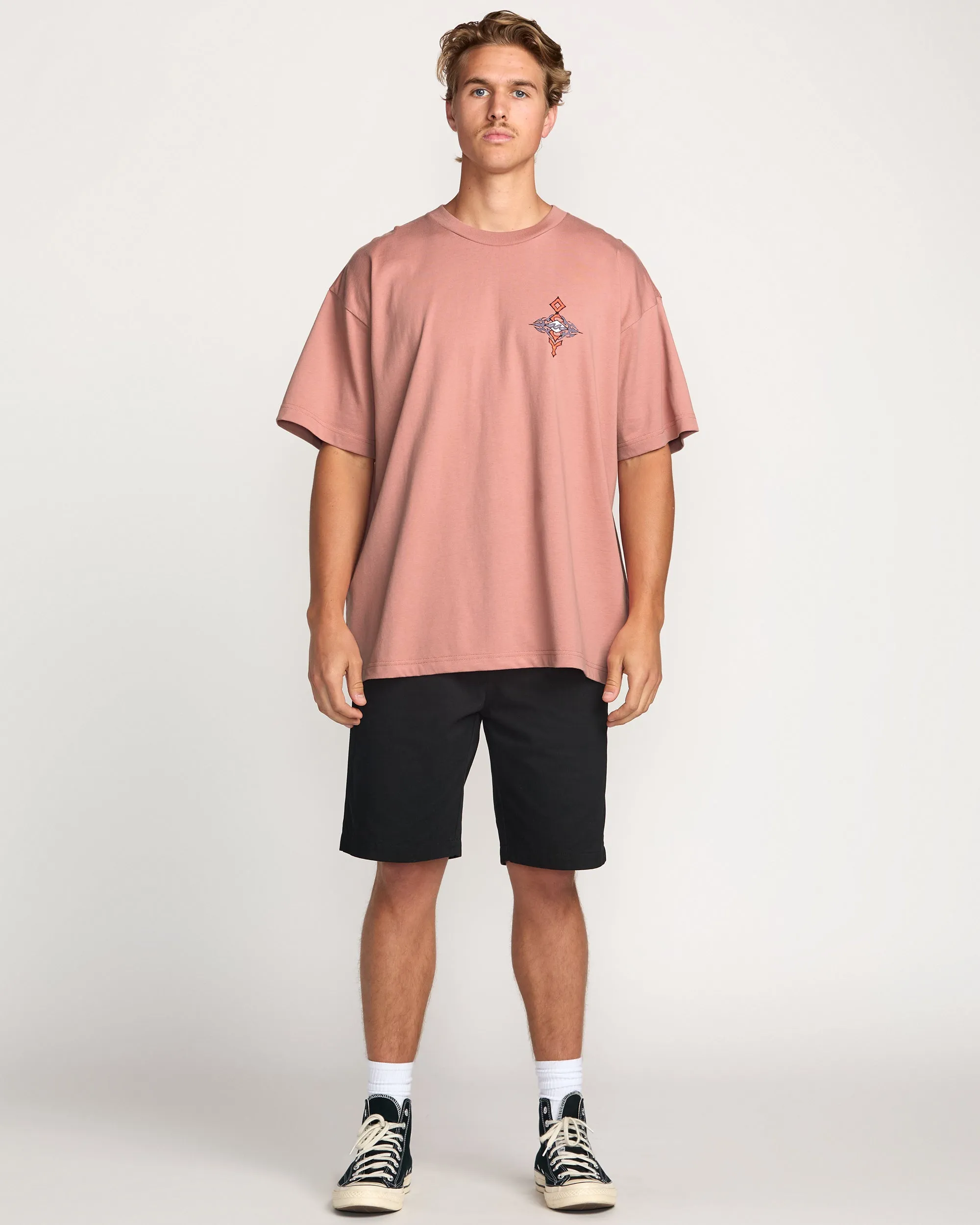 Occy OG Tee - Dusty Rose sold by Billabong product image thumbnail 5