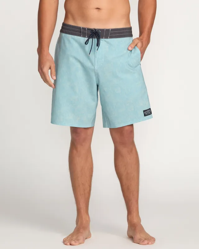 Occy Lo Tide Boardshorts - Cloud Blue sold by Billabong