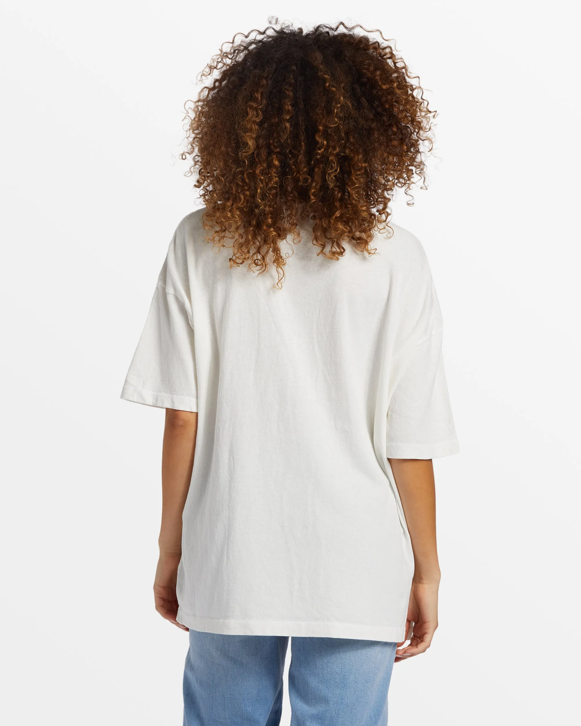 Coastal Tides Oversized T-Shirt - Salt Crystal sold by Billabong product image thumbnail 2