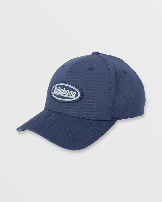 Walled Stretch Hat - Slate Blue made by Billabong
