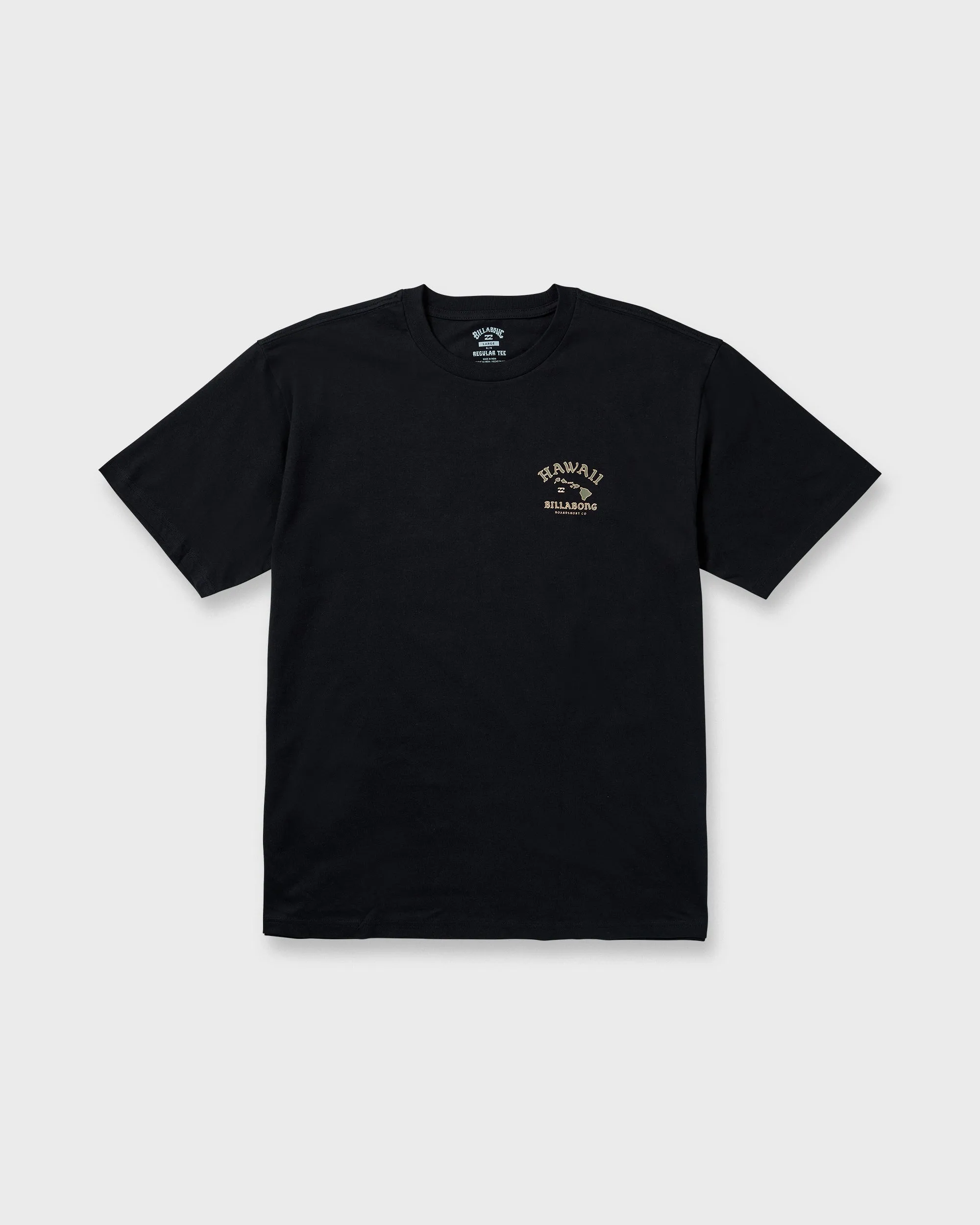 Island Chain Hawaii Regular Tee - Black sold by Billabong