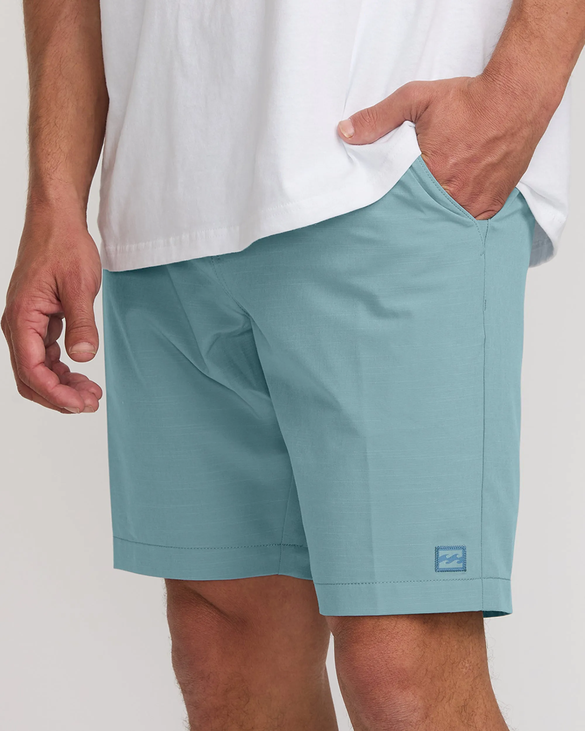 Crossfire Submersible 19" Hybrid Shorts - Glacier Blue sold by Billabong