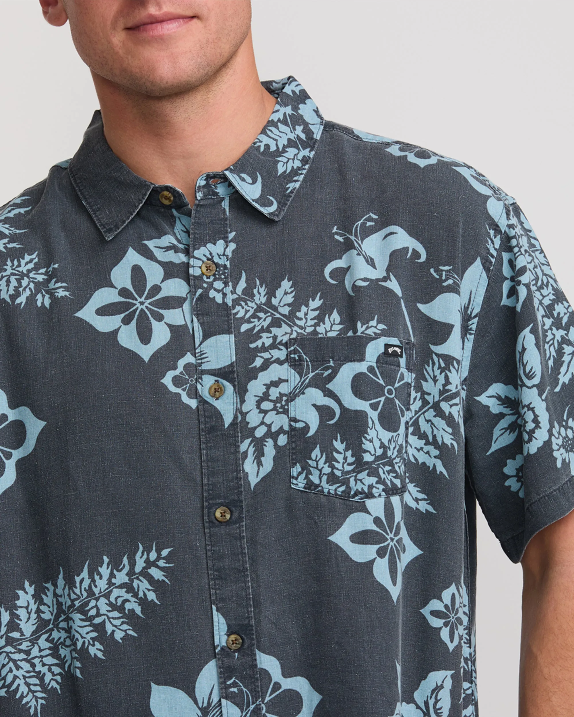 Cordoba Short Sleeve Shirt - Midnight sold by Billabong product image thumbnail 5