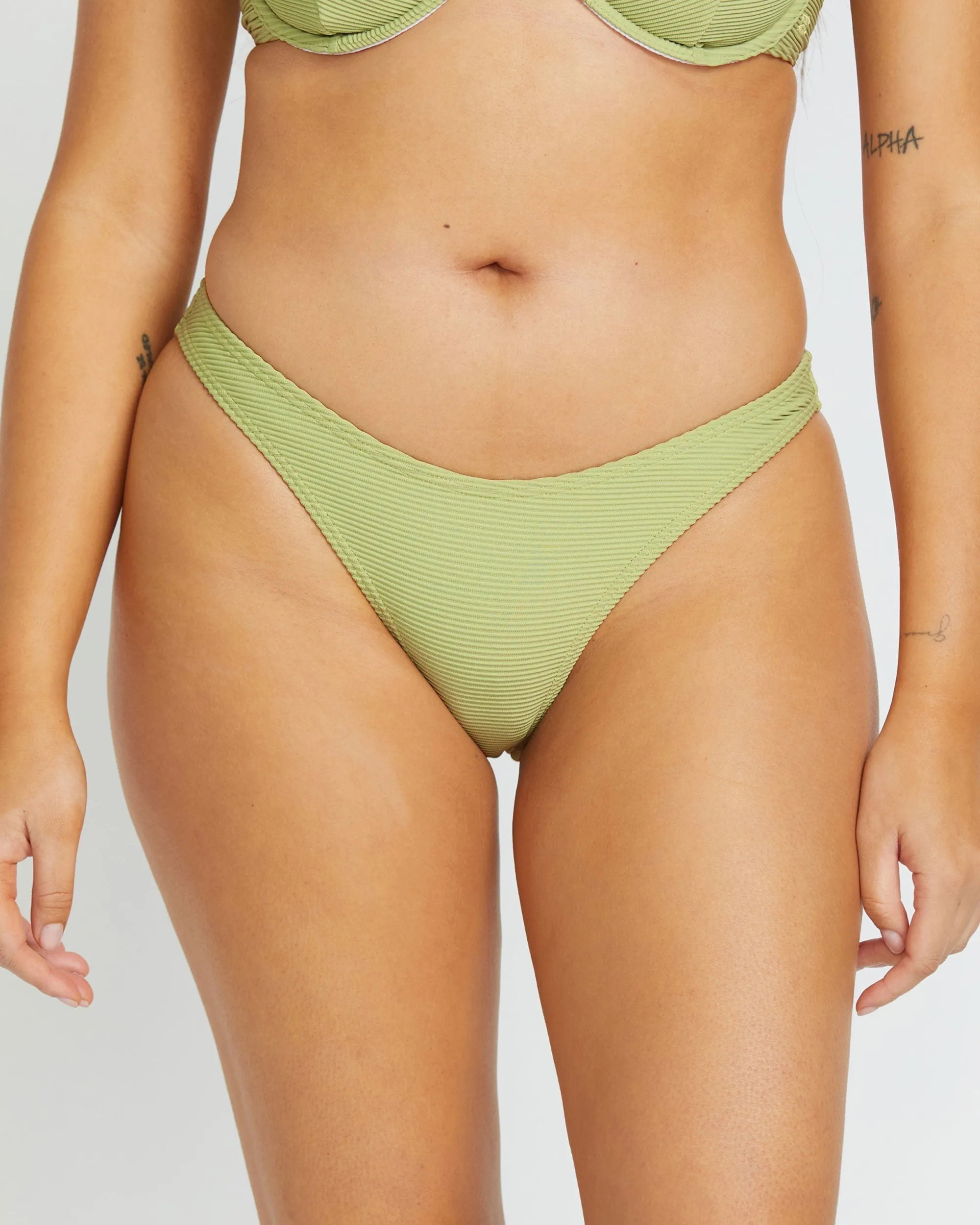 Tanlines Hike Bikini Bottom - Avocado sold by Billabong product image thumbnail 5